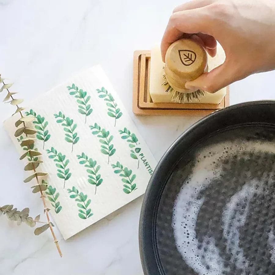 Sisal and Palm Pot Scrubber
